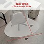 Staples® Carpet Chair Mat, Medium-Pile, Clear (20237-CC)~#|#~65C21A9A-0F52-47C8-A3539EF6DF58C372_sc7