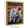 Amanti Art Grace Brushed Gold Narrow 18" x 24" Polystyrene Picture Frame, Gold (A42678297530)~#|#~65CAFCFD-632D-4B4B-9874DD2F8A331BB1_sc7