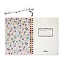 Carpe Diem Ballerina Pink Check 1-Subject Notebook, 7.5" x 9.75", Wide-Ruled, 80 Sheets, Pink/White (9377-CD)~#|#~65CB4AFC-A756-479C-945D50B573433A3D_sc7