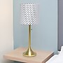 Creekwood Home Modern Glam 21.25" LED Table Lamp, Gold/Polka Dot (CWT-1006-GD)~#|#~65CBE5EB-C0E3-41AA-9A6D7E0C033CEA61_sc7
