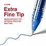 Staples Optiflow+ Rollerball Pens, Extra Fine Point, 0.5mm, Blue Ink, Dozen (ST63316)~#|#~65DB6840-C7E7-42AE-81F8EF0AD1CD6819_sc7