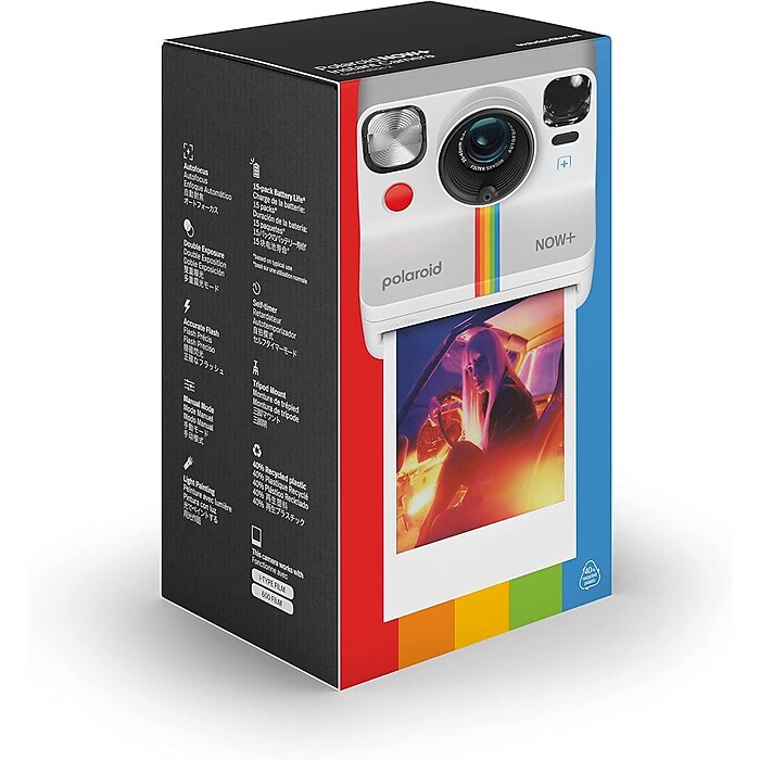 Polaroid Now+ 2nd Generation I-Type Instant Film Bluetooth