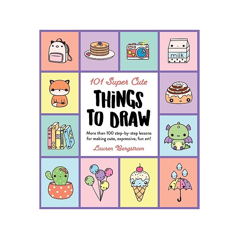 Quarto 101 Super Cute Things to Draw Drawing Book, 112 Pages (9780760375013) image 1