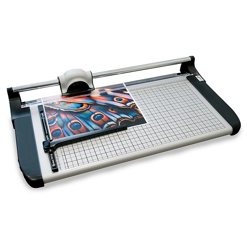United Commercial 18" Rotary Paper Trimmer, Silver/Black (RT18) image 1