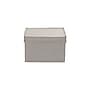 Household Essentials Medium Stackable Folding Fabric Storage Bin, 6" x 10"x 11", 11.42 Qt., Gray, 2/Pack (7411-1)~#|#~65F263F3-BDF7-41D5-9C4B4C57063475BF_sc7