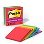 Post-it Super Sticky Notes, 4" x 4", Playful Primaries Collection, Lined, 90 Sheet/Pad, 6 Pads/Pack (6756SSAN)~#|#~65F268F9-1AAB-4F92-B1D1D6F9B612F9E3_sc7