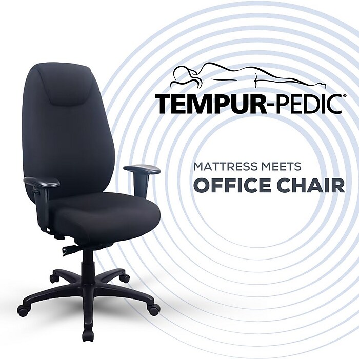 Tempur-Pedic Ergonomic Fabric Swivel Computer and Desk Chair