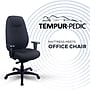 Tempur-Pedic Ergonomic Fabric Swivel Computer and Desk Chair, Black (TP6400-BLK)~#|#~65F47750-E530-4E88-A663394A3C57DD6C_sc7