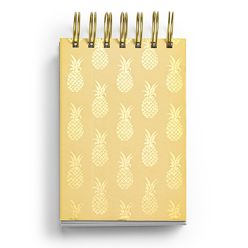 Eccolo Memo Pad, 4" x 6", Pineapple, 150 Sheets/Pad (ST632) image 1