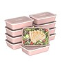 Bentgo Prep Meal Prep Box, Peony Glitter, 10/Pack (BGPRP1-PG)~#|#~65FAC19B-FA5C-4726-965FD9F26C4845BB_sc7