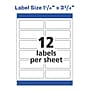 Avery Print-to-the-Edge Laser/Copier Shipping Labels, 1-1/4" x 3-3/4", White, 300 Labels/Pack (6879)~#|#~65FD9C3C-19D9-479F-BCDCA97DEE97550E_sc7