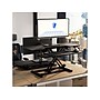 FlexiSpot M7 Series 42"W Manual Rectangular Adjustable Standing Desk Converter, Black (M7-E-42B)~#|#~6602DFD8-5B6D-449F-88DE1ED0035B5DF3_sc7
