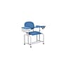 Viva Comfort Adjustable Bariatric Phlebotomy Blood Drawing Chair, 500 lbs. Capacity, Blue (ADI997-01D-BLU-MK)~#|#~660F17C9-DFF0-40F5-AD452BBE01540FAA_sc7