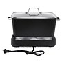 West Bend Versatility 6 Quarts Slow Cooker, Black (VCWB6QBK13)~#|#~660F29D8-69F1-4C2F-B0E48EC2D8084652_sc7