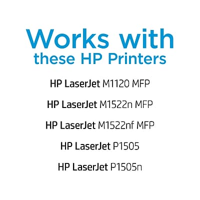 HP 36A Black Standard Yield Toner Cartridge, Prints Up to 2,000 Pages (CB436A) Sansujyuku sansujyuku.com