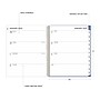 2025 Blue Sky Nalakina 8.5" x 11" Weekly & Monthly Planner, Plastic Cover, Blue/Green (149081)~#|#~66164410-1C3B-4518-85CD078A7B8CE052_sc7