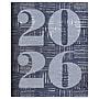 2026 TF Publishing Basket Weave 6.5" x 8" Monthly, Paperboard Cover, Blue (26-4200)~#|#~6619DFDF-9EA6-4696-9FB19912A7D4322C_sc7