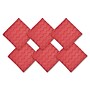 Rubbermaid Commercial HYGEN Microfiber General Purpose Cloth, 16" x 16", Red, 12/Carton (RCPQ62000RD)~#|#~661B141C-3F18-46D3-AA14B221944FC544_sc7