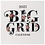 2027 TF Publishing Big Grid-Floral 12" x 12" Monthly Wall Calendar, Multicolored (27-1103)~#|#~661BFE82-8049-445B-962547DD96FD282D_sc7