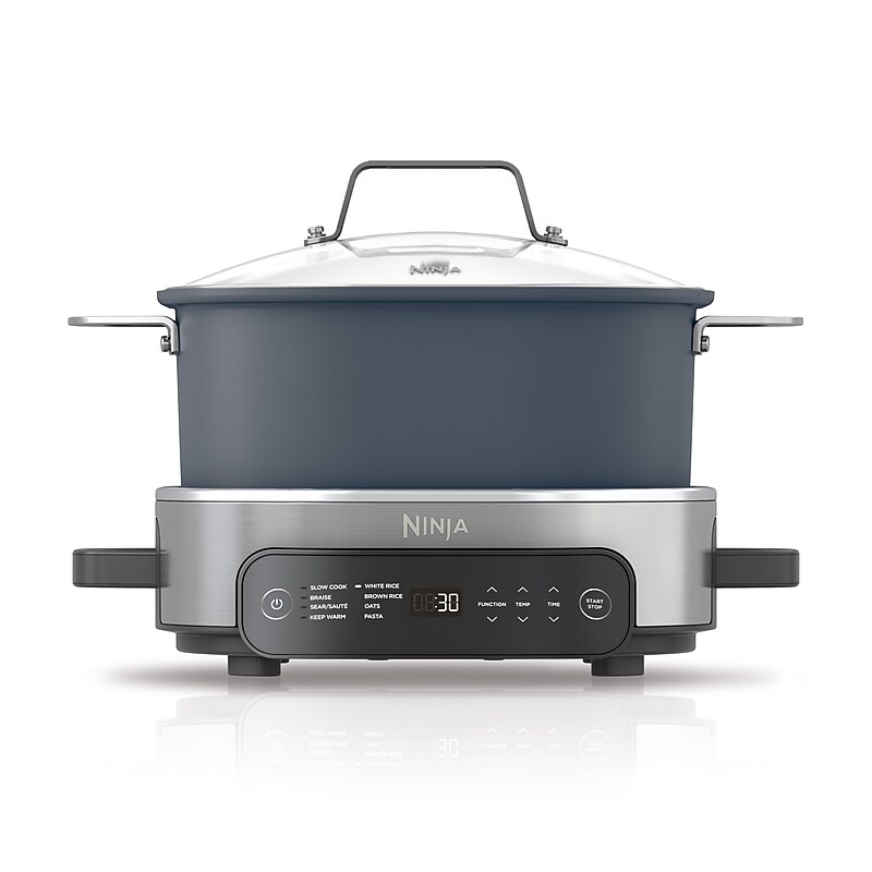 Ninja Foodi 6.5 Qt. Slow Cooker, Seasalt Grey (MC1101) image 1