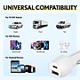 Overtime Overtime Dual USB-A/USB-C Universal Car Charger, White (OTC2USB2ASL)~#|#~6620E7E7-9BAB-47C3-9C07A5E880F59E62_sc7