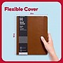 TRU RED™ 8” x 10” Large Flexible Cover Narrow Ruled Journal, Cognac (TR61953)~#|#~6624F594-DA4D-47EE-AD49AA729D6B28A3_sc7