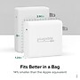 Plugable USB-C Gan Power Adapter, 140W, White (PS-EPR-140C1)~#|#~662AB124-E454-45A1-A00201A4C31537CA_sc7