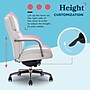 La-Z-Boy Symphony Ergonomic Bonded Leather Swivel Executive Chair, Gray and Graphite (CCHR10013B)~#|#~662C58CE-6DED-4A18-BB224CA51466A2C0_sc7