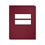 ComplyRight Double-Window Tax Presentation Folder, Burgundy, 50/Pack (FBU11)~#|#~66388EEC-192D-4C6A-808B371816E44C8E_sc7