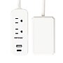 RAYOVAC 2-Outlet 2-USB Port Slim Surge Protector Power Strip with Braided Cord & Flat Plug, 3-ft., 540 Joules, White (SS-P311B)~#|#~66481B9A-5655-442F-A6A0CD2C44AEE058_sc7