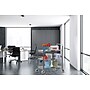 Luxor 3-Shelf Collapsible Wire Multi-Purpose Utility Cart, Chrome (WSCC-3)~#|#~664A2180-AFE7-4AC3-B601A3E8D9478BAF_sc7