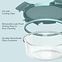 bentgo Glass Leak-Proof Containers, 27.4 oz.,  2/Set (BGPLGLPK5-SA)~#|#~664B3CC0-1978-4A10-8571D8FCE7D61DAB_sc7