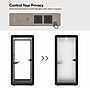FlexiSpot NeoPod Modular Series 1-Person Privacy Booth with Switchable Privacy Glass, Black (P1F3B-Pro)~#|#~664C1341-7916-47C0-ACB6245B7D5CBE70_sc7