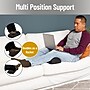 Mind Reader Ergonomic Foot Rest, Black (FTFOAM-BLK)~#|#~6653C6A3-2766-4ADC-9001D45AA06D6E79_sc7