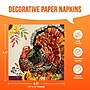 Say Hooray! Bountiful Bird Thanksgiving Paper Plates and Napkins Set, Multicolored, 48/Pack (DTC9850E2G)~#|#~6657B721-6B83-46A8-82FE10DAFB890EB8_sc7