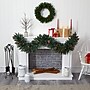 Nearly Natural Snow Dusted Artificial Christmas Garland, Berries and Pinecones, 6' (4463)~#|#~66588798-0092-4791-853FB0DA8DF3FAC5_sc7