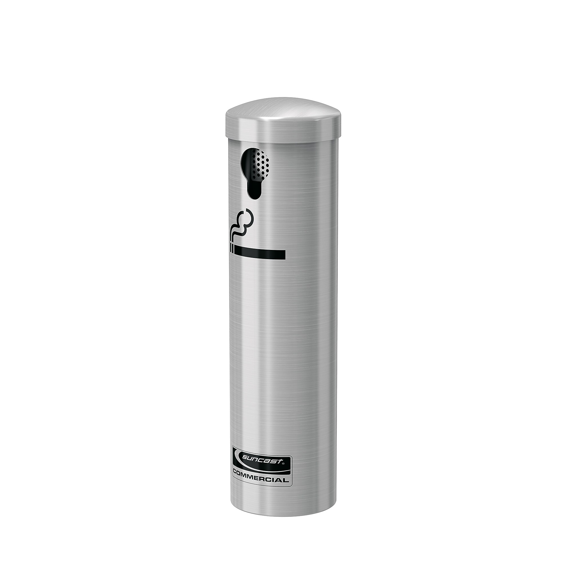 Suncast Commercial Stainless Steel Outdoor Cigarette Receptacle (MSO415) Sansujyuku sansujyuku.com