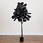 Nearly Natural Artificial Halloween Black Fiddle Leaf Tree, 5' (T5147)~#|#~66598E2E-1CB1-455B-8265324C378AC573_sc7