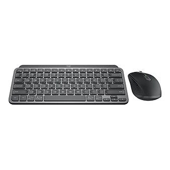 Logitech MX Keys Mini Combo Wireless Keyboard and Laser Mouse, Graphite (920-011048)