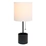 Creekwood Home 18.5" LED Table Lamp with USB Port, Black (CWT-1007-BK)~#|#~665D4A1E-3A7E-470A-B0D843EB8AAB5275_sc7