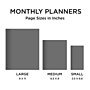 2027 TF Publishing Blue Blocks 6.5" x 8"  Monthly Standard Planner, Paperboard Cover, Multicolored (27-4200)~#|#~665D5D4E-F991-478B-BC16923A1E37FE4E_sc7