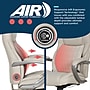 La-Z-Boy Niall AIR Lumbar Pro+ Ergonomic Vegan Leather Executive Big & Tall Chair, 400 lb. Capacity, Beige (60114-BGE)~#|#~66604AD0-CE96-40F9-87615C94903A435E_sc7
