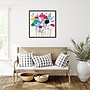 Amanti Art Multicolored Meadow Flowers by Jenny Frean Framed Canvas Wall Art Print, 30" x 30" (A42678027405)~#|#~666A3030-C65E-4205-A4509A2FFAE04EE0_sc7