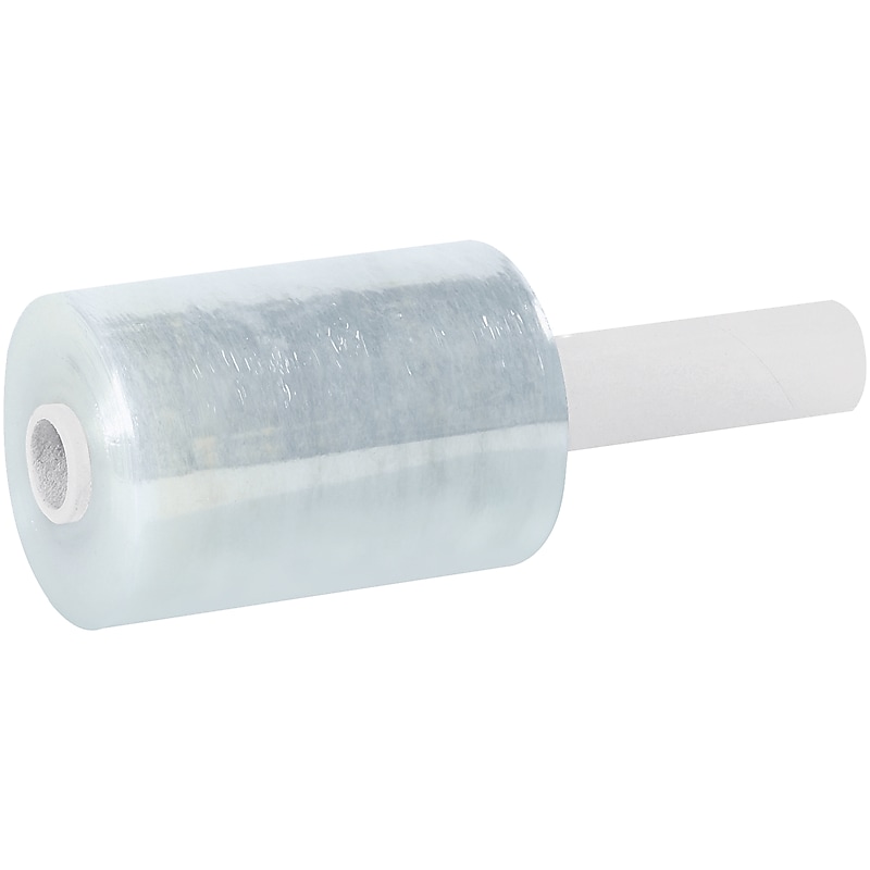 5" x 1000' 80 Gauge Banding Stretch Wrap, Clear, 15/Carton (TNBEC305) image 1