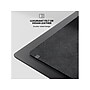 JOURNEY ALTI SLIM Wireless Charging Vegan Leather/Felt Desk Pad, 11.8" x 32.6", Black (JWCDMSBK)~#|#~666E4493-DDFB-47D9-A13EF6A2F8E1B51C_sc7