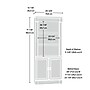 Sauder Palladia 72"H 5-Shelf Bookcase, Split Oak (424813)~#|#~666F045A-4F80-47C1-8D1EA6DDB4E55BDE_sc7