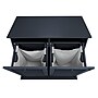Household Essentials 2-Section Tilt-Out Laundry Sorter Cabinet with Shutter Front, Navy (HE1138)~#|#~66711B94-9E07-4C9F-95C3AEBDAD4BA662_sc7