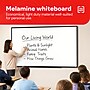TRU RED™ Melamine Dry Erase Board, Black Frame, 8' x 4' (TR59357)~#|#~6671AF93-E2F4-4E4D-ACE3E7D1AB17BA0C_sc7