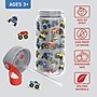 bentgo Plastic Water Bottle, 15 oz., Trucks (BGKDWB1-TKS)~#|#~66783A99-8055-4B46-8527C799494B0188_sc7