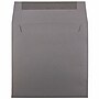 JAM Paper Invitation Envelope 6 1/2" x 6 1/2", Dark Grey, 100/Pack (263917200d)~#|#~6679160C-0462-4E0D-88D071DD199AA4E3_sc7